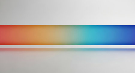 Abstract background. Colored lines on white background. 3d renderの素材