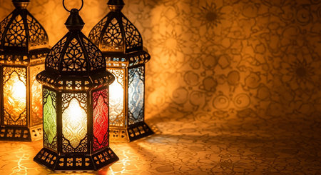 Lanterns for Ramadan Kareem and Eid al-Fitrの素材