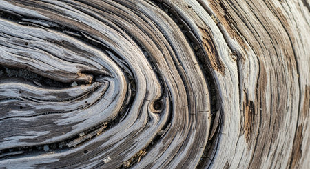 Old wood texture. Close up of weathered tree bark. Abstract background.の素材