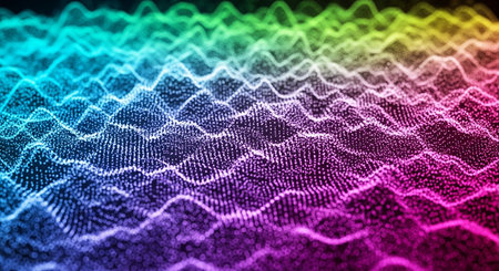 Abstract polygonal space low poly dark background with connecting dots and lines. Connection structure. 3d renderingの素材