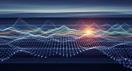 Fresh salad with lettuce, tomatoes and croutons on white backgroundの素材