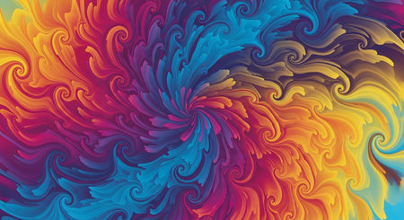 Colorful abstract background. Marbling art patterns. Vector illustration.の素材
