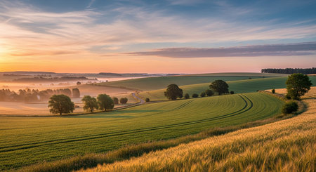 Reflection of modern skyscrapers in glass wall, Moscow, Russiaの素材