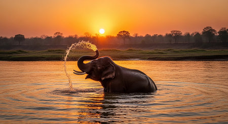 Cheetah running with dust in Etosha National Park, Namibiaの素材