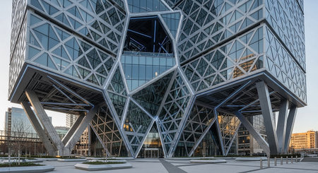 Architectural detail of the Beijing Opera House.の素材