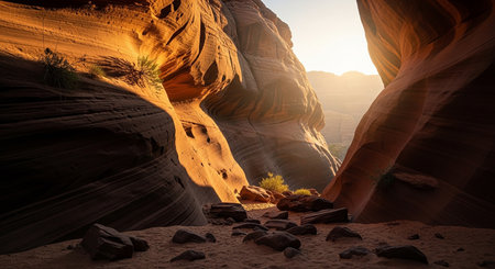 Upper Antelope Canyon in Arizona, United States of America.の素材