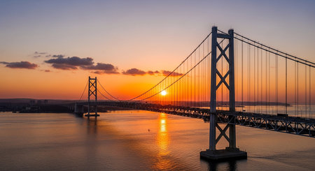 Bridge in Lisbon, Portugalの素材