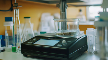 laboratory glassware and equipment for chemical laboratory research and developmentの素材