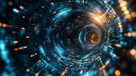 3d rendering of abstract fractal background.Fractal is never-ending pattern.Fractals are infinitely complex patterns that are self-similar across different scalesの素材