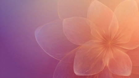 Flower petals in soft color and blur style for background.の素材