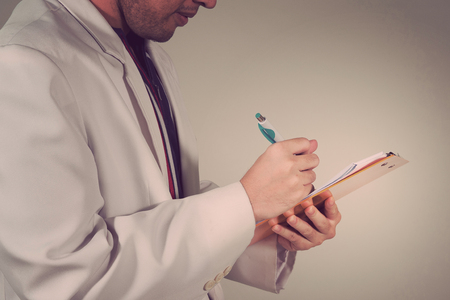 writing notebook peopleの写真素材