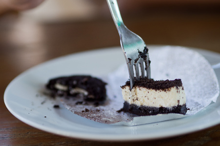 cake leftの写真素材