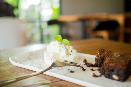 cake leftの写真素材