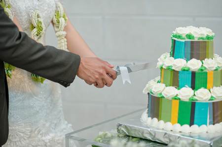 wedding cakeの写真素材