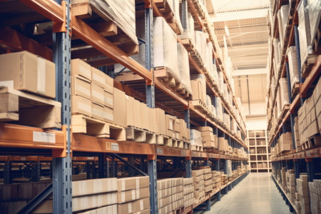 industry and manufacturing, shipping, logistic businessの素材