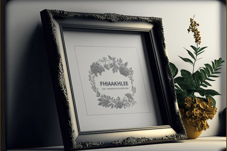 Frame Mockup, Made by AI,Artificial intelligenceの素材