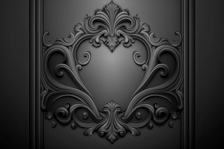 smooth grey background, Made by AI,Artificial intelligenceの素材