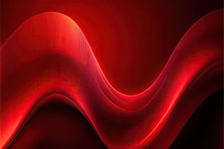 red abstract gradient, wave wallpaper, Made by AI,Artificial intelligenceの素材