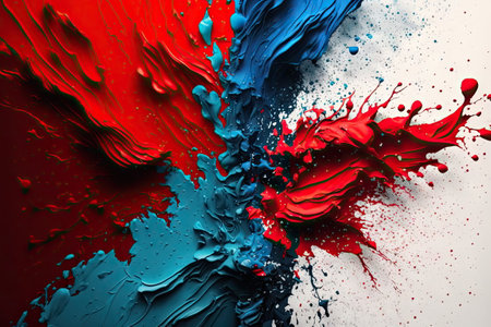 Abstract background, splashes oil paint, Made by AI,Artificial intelligenceの素材