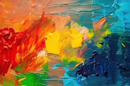 abstract of oil color, colorful backgroundの素材