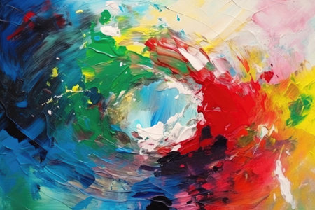 abstract of oil color, colorful backgroundの素材