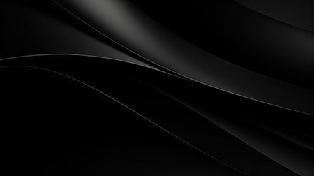 abstract smooth black background, closeup texture of black colorの素材