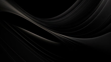 abstract smooth black background, closeup texture of black colorの素材