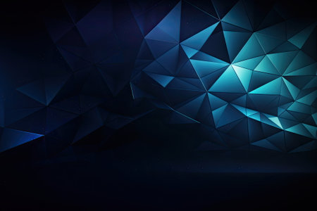 Dark blue color background, Geometric shape, Wallpaper gradientの素材