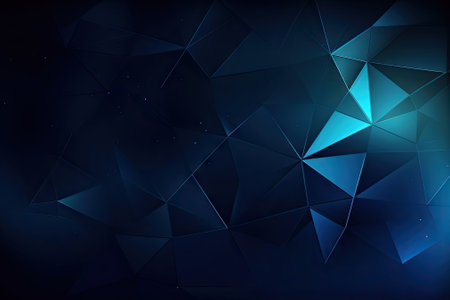 Dark blue color background, Geometric shape, Wallpaper gradientの素材