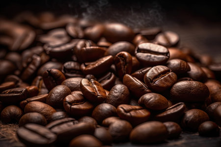 coffee beans backgroundの素材