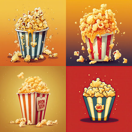 2d popcornの素材