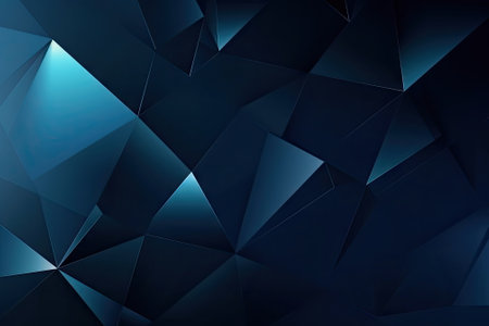 Dark blue color background, Geometric shape, Wallpaper gradientの素材