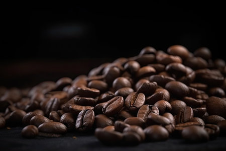 coffee beans backgroundの素材