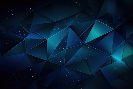 Dark blue color background, Geometric shape, Wallpaper gradientの素材