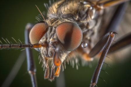 closeup Mosquitoesの素材