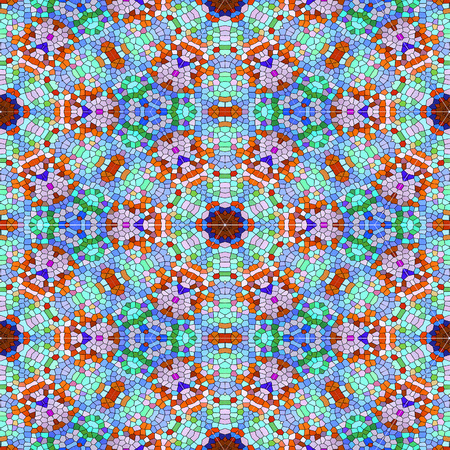 Abstract mosaic colorful wallpaper texture backgroundの写真素材