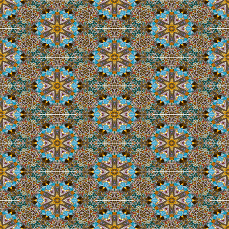 Tile of colorful Rock and bead Seamless  backgroundの写真素材