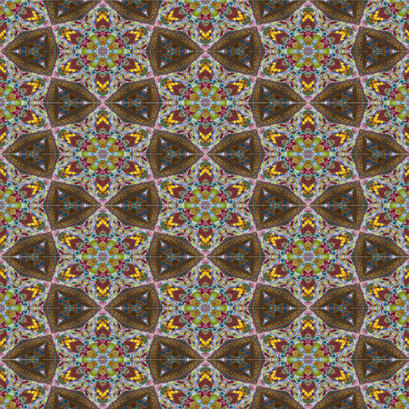 Tile of colorful Rock and bead Seamless  background