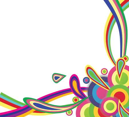 strip colorful background concept festival vector deesignのイラスト素材