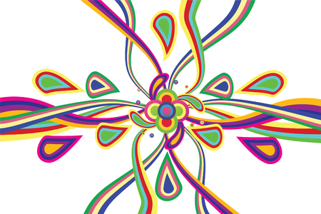 strip colorful background concept festival vector deesignのイラスト素材