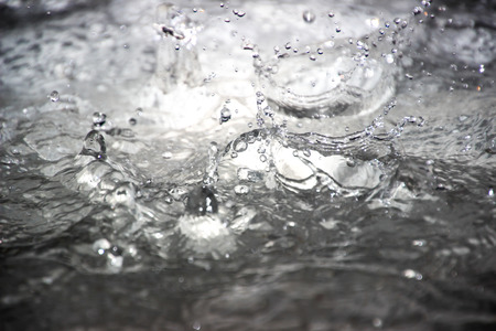 Water drops of backgroundの写真素材