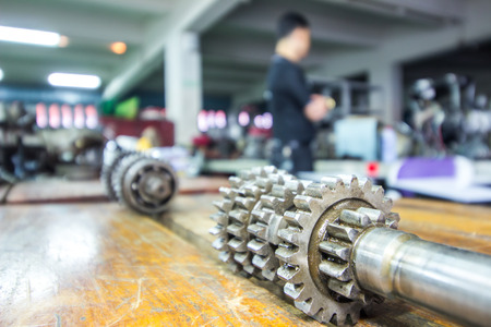 Motorcycle gearの写真素材