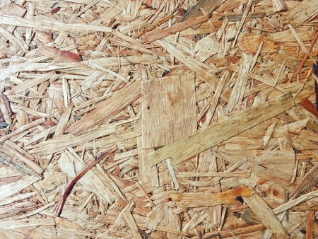 Backing from wood chips