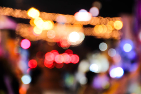 abstract background light Bokehの写真素材