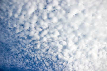 Blue sky and white clouds,idea is to boost the business spirit.