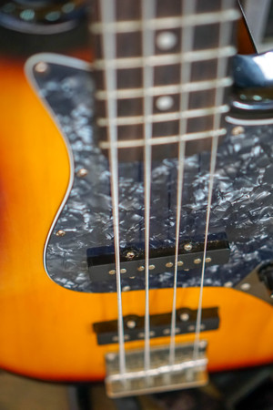 Close-up Guitar, Bass, Electric Guitar