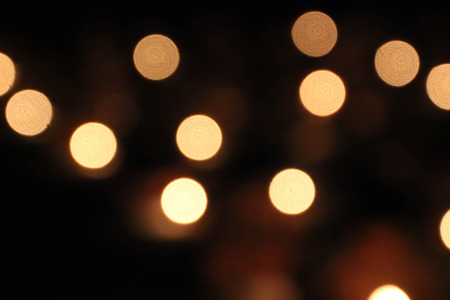 abstract bokeh street light backgroundの写真素材