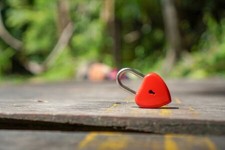 Red keys that are heart shaped, ideas, love, Valentine's Day.