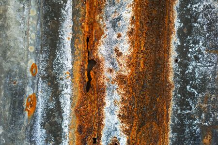 rust on steel pattern background.