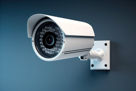 CCTV camera, Video camera security systems.の素材